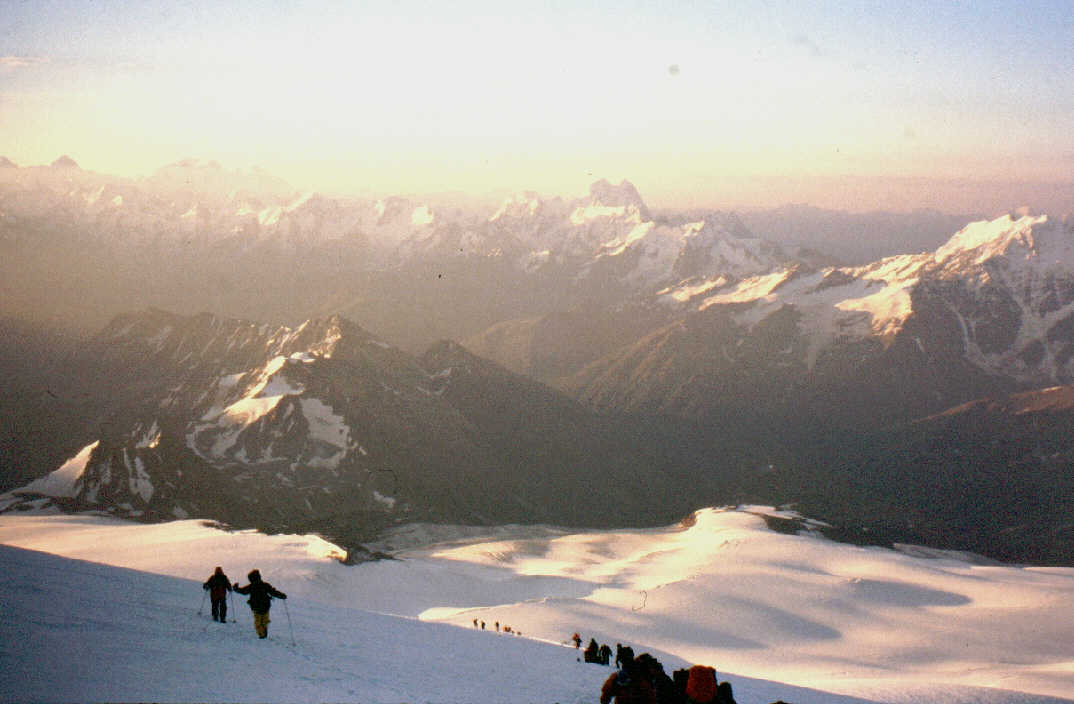 Aufstieg zum Elbrus